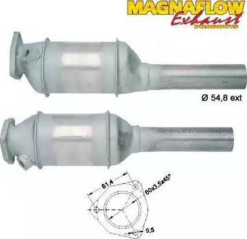Magnaflow 87014 - Katalitik çevirici furqanavto.az