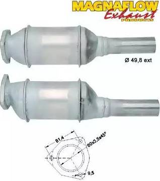 Magnaflow 87022 - Katalitik çevirici furqanavto.az