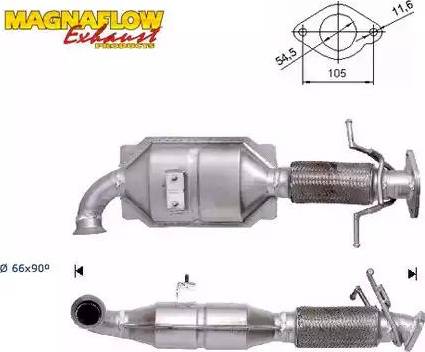 Magnaflow 79208D - Katalitik çevirici furqanavto.az