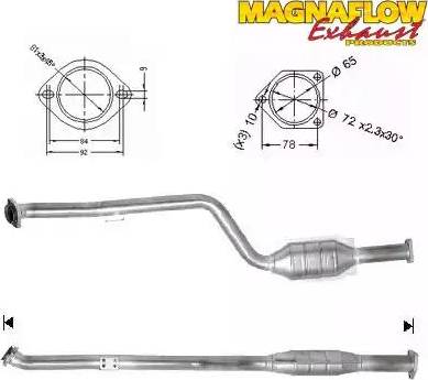 Magnaflow 75031 - Katalitik çevirici furqanavto.az