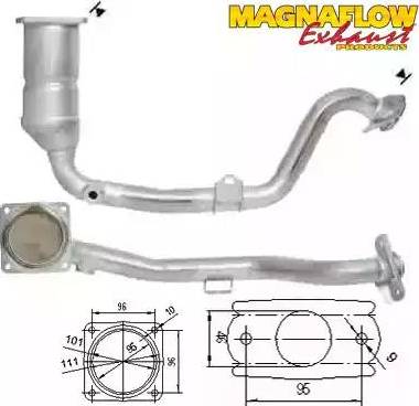 Magnaflow 76025 - Katalitik çevirici furqanavto.az