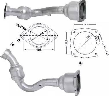 Magnaflow 70919D - Katalitik çevirici furqanavto.az