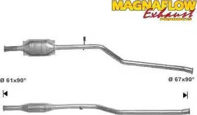 Magnaflow 70924D - Katalitik çevirici furqanavto.az