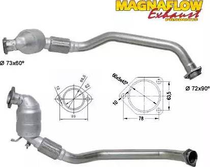 Magnaflow 70602D - Katalitik çevirici furqanavto.az