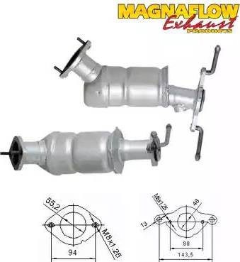 Magnaflow 70008 - Katalitik çevirici furqanavto.az