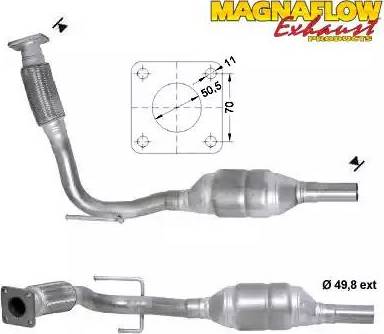 Magnaflow 78814D - Katalitik çevirici furqanavto.az