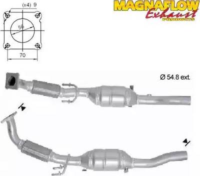 Magnaflow 78827 - Katalitik çevirici furqanavto.az