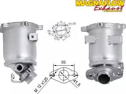 Magnaflow 73402 - Katalitik çevirici furqanavto.az