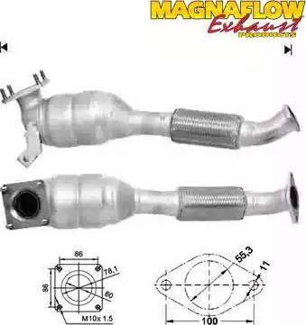 Magnaflow 72505D - Katalitik çevirici furqanavto.az