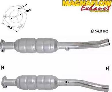 Magnaflow 72528 - Katalitik çevirici furqanavto.az