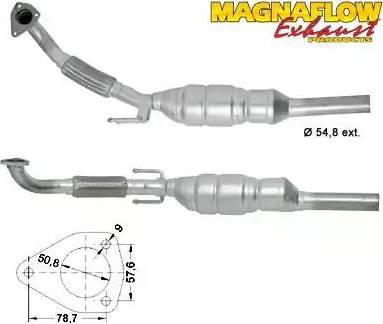 Magnaflow 77010D - Katalitik çevirici furqanavto.az