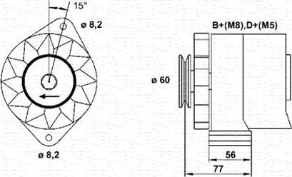 Magneti Marelli 944356676010 - Alternator furqanavto.az