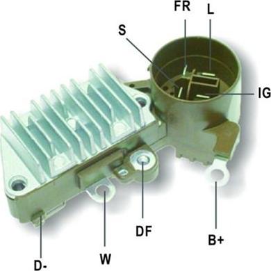 Magneti Marelli 940016084500 - Gərginlik tənzimləyicisi, alternator furqanavto.az