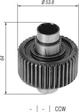 Magneti Marelli 940113020430 - Pinion, başlanğıc furqanavto.az