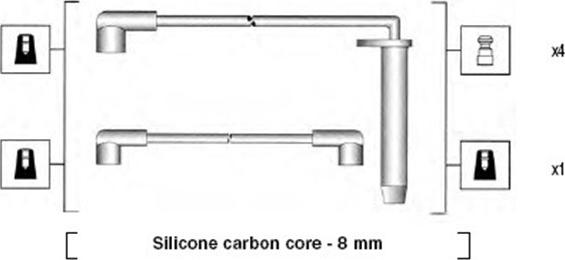 Magneti Marelli 941185180776 - Alovlanma kabeli dəsti furqanavto.az