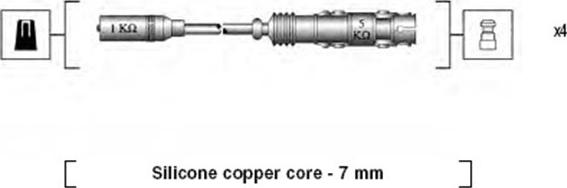 Magneti Marelli 941175250764 - Alovlanma kabeli dəsti furqanavto.az