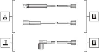 Magneti Marelli 941319170047 - Alovlanma kabeli dəsti furqanavto.az