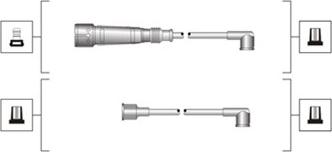 Magneti Marelli 941319170003 - Alovlanma kabeli dəsti furqanavto.az