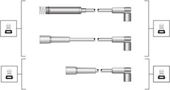 Magneti Marelli 941319170020 - Alovlanma kabeli dəsti furqanavto.az