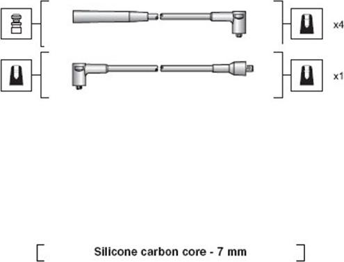Magneti Marelli 941318111072 - Alovlanma kabeli dəsti furqanavto.az