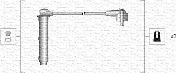 Magneti Marelli 941318111127 - Alovlanma kabeli dəsti furqanavto.az