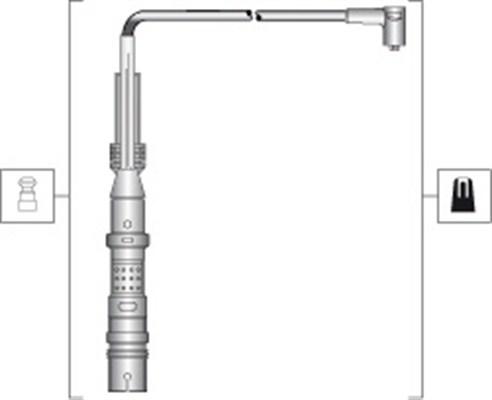 Magneti Marelli 941318111298 - Alovlanma kabeli dəsti furqanavto.az