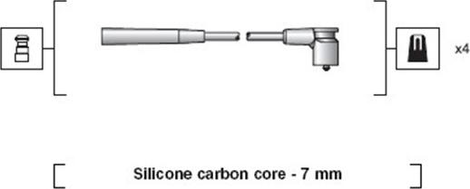 Magneti Marelli 941318111235 - Alovlanma kabeli dəsti furqanavto.az
