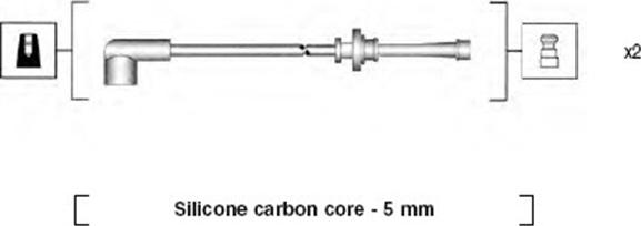 Magneti Marelli 941285020865 - Alovlanma kabeli dəsti furqanavto.az