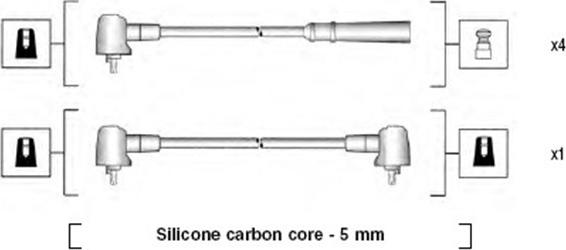 Magneti Marelli 941275030863 - Alovlanma kabeli dəsti furqanavto.az