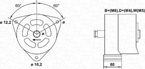 Magneti Marelli 943346121010 - Alternator furqanavto.az