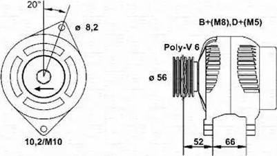 Magneti Marelli 943356964010 - Alternator furqanavto.az