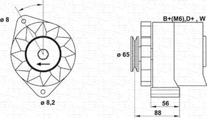 Magneti Marelli 943356408010 - Alternator furqanavto.az