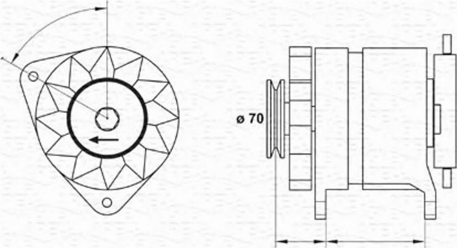 Magneti Marelli 943356595010 - Alternator furqanavto.az