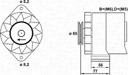 Magneti Marelli 943356502010 - Alternator furqanavto.az