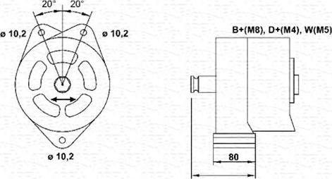 Magneti Marelli 943356685010 - Alternator furqanavto.az