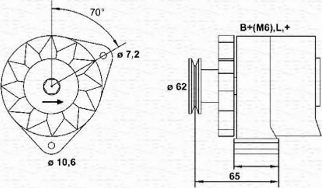 Magneti Marelli 943356133010 - Alternator furqanavto.az