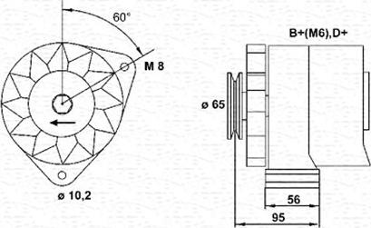 Magneti Marelli 943356202010 - Alternator furqanavto.az