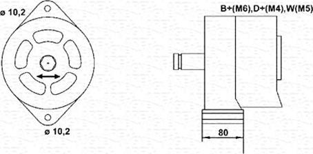 Magneti Marelli 943356231010 - Alternator furqanavto.az