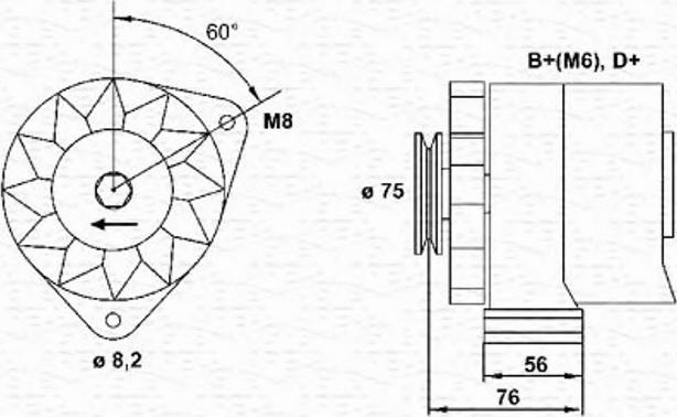 Magneti Marelli 943356712010 - Alternator furqanavto.az