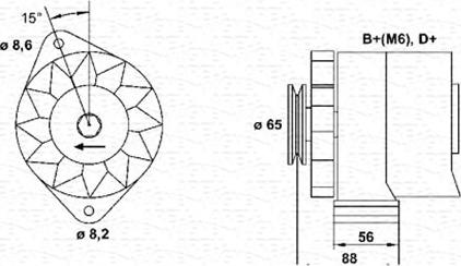 Magneti Marelli 943356731010 - Alternator furqanavto.az