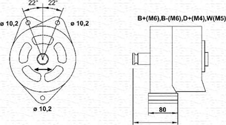 Magneti Marelli 943357257010 - Alternator furqanavto.az