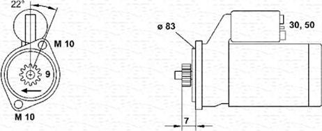 Magneti Marelli 943241028010 - Başlanğıc furqanavto.az