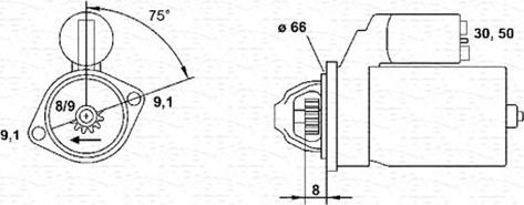 Magneti Marelli 943251917010 - Başlanğıc furqanavto.az