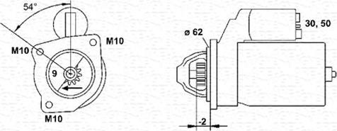 Magneti Marelli 943251466010 - Başlanğıc furqanavto.az