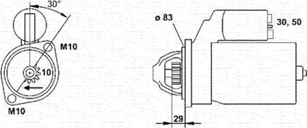 Magneti Marelli 943251664010 - Başlanğıc furqanavto.az