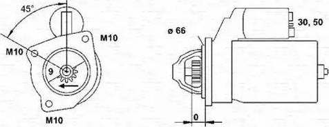 Magneti Marelli 943251107010 - Başlanğıc furqanavto.az