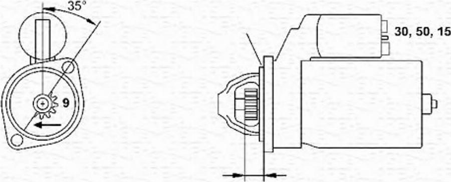 Magneti Marelli 943251220010 - Başlanğıc furqanavto.az