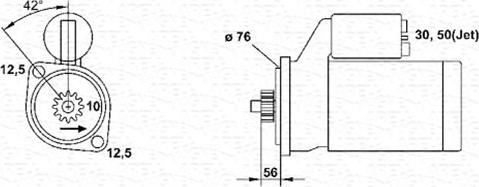 Magneti Marelli 943253108010 - Başlanğıc furqanavto.az