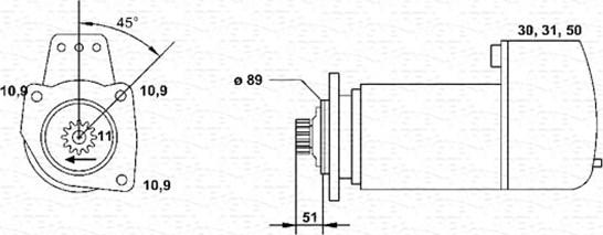 Magneti Marelli 943252198010 - Başlanğıc furqanavto.az