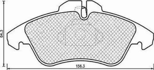 Magneti Marelli 430216170394 - Əyləc altlığı dəsti, əyləc diski furqanavto.az